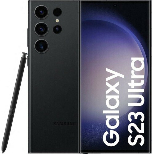 Samsung S918 Galaxy S23 Ultra 5G Dual Sim (phantom black)  EE - 256 GB - DE